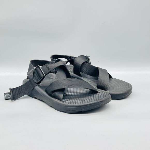 Chaco Sandals Mens 10 Black Adjustable Strap Slip On Sport Hiking Outdoor Shoes main image 6